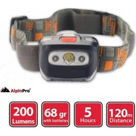 Alpin Φακός Κεφαλής Μπαταρίας 200lm CA-3178 Alpin Φακός Κεφαλής Μπαταρίας 200lm CA-3178