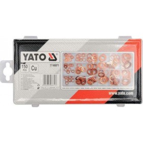 Yato Σετ Ροδέλες Χαλκού YT-06871 150τμχ Yato Σετ Ροδέλες Χαλκού YT-06871 150τμχ