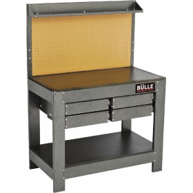 Bulle 47614 Πάγκος Εργασίας 113x61.5x158cm με Πλάτη και 4 Συρτάρια Bulle 47614 Πάγκος Εργασίας 113x61.5x158cm με Πλάτη και 4 Συρτάρια