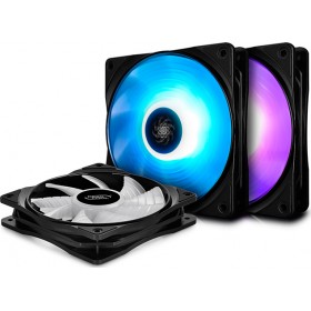 Deepcool RF 120 Case Fan με ARGB Φωτισμό και Σύνδεση 4-Pin PWM 3τμχ