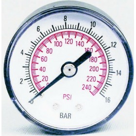 Unimac 21106 Μανόμετρο Αεροσυμπιεστών &amp Ρυθμιστών 1/4" Φ50