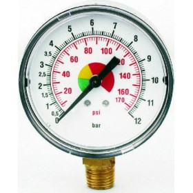 Unimac 21122 Μανόμετρο Αερόμετρων 1/4" Φ63