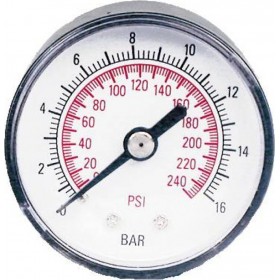 Unimac 43111 Μανόμετρο Αεροσυμπιεστών &amp Ρυθμιστών 1/8" Φ50