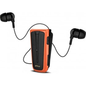 iPro RH219s In-ear Bluetooth Handsfree Ακουστικά Μαύρο/Πορτοκαλί iPro RH219s In-ear Bluetooth Handsfree Ακουστικά Μαύρο/Πορτοκαλί