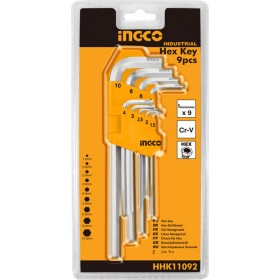 Ingco Σετ Allen 1.5-10mm 9τμχΚωδικός: HHK11092 