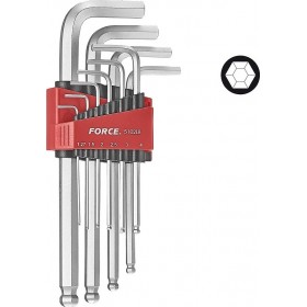 Force Σετ Allen 1.27-10mm 10τμχΚωδικός: 5102LB  Force Σετ Allen 1.27-10mm 10τμχΚωδικός: 5102LB