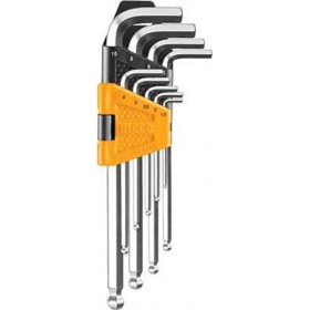 Ingco Σετ Allen 1.5-10mm 9τμχΚωδικός: HHK12091 