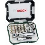 Bosch 2607017322 Καστάνια με Καρυδάκια 1\4" 26τμχ