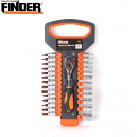 "Finder 192864 Καστάνια με Καρυδάκια 1\4"" 27τμχ" Finder 192864 Καστάνια με Καρυδάκια 1\4" 27τμχ