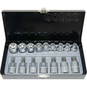 Force Σετ Καρυδάκια 1/2" Torx Θηλυκά &amp Αρσενικά 4171 16τμχ