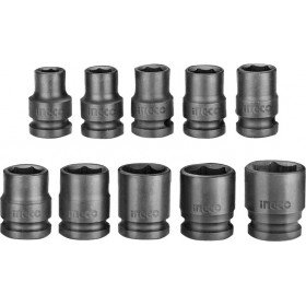 Ingco Σετ Καρυδάκια Αέρος HKISSD12101 10τμχ