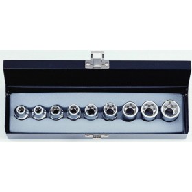 Force Σετ Καρυδάκια 1/2" Torx Θηλυκά 4093 9τμχ