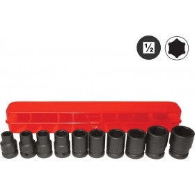 Force Σετ Καρυδάκια Αέρος 1/2'' 4109 10τμχ Force Σετ Καρυδάκια Αέρος 1/2'' 4109 10τμχ