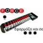 Force Σετ Καρυδάκια 1/4" Spline 3.2mm-14mm 2144Q 14τμχ